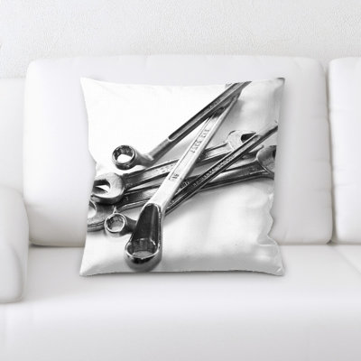 Microsuede Reversible Throw Pillow