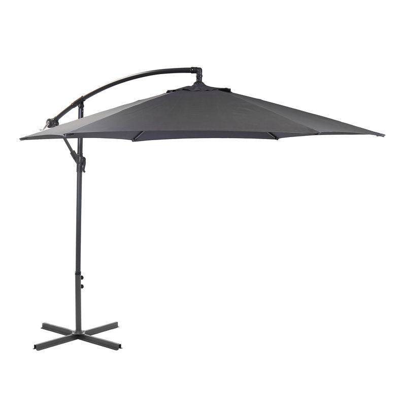 300cm Cantilever Parasol, Grey