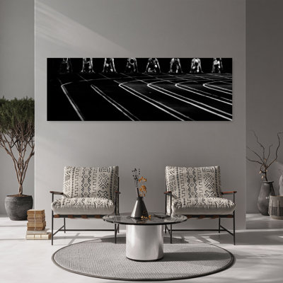 "Runners On Your Marks", art mural contemporain dramatique