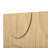 4-Door Large Storage Sideboard, Wood Sideboard Cabinet With Semi-Circular Handles And Adjustable Shelves-1053440500