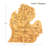 Destination Michigan Mitten Bamboo Cutting & Serving Board