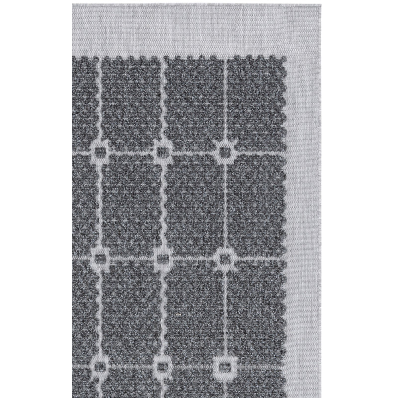 Tapis oriental d'intérieur / extérieur Koudai Performance, Rectangle 5 pi 3 po x 7 pi 6 po