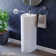 Sublime Rounded Basin Pedestal sink