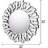 Chiriga Glass Sunburst Mirror