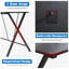 L-Shaped Metal Base Computer Desk