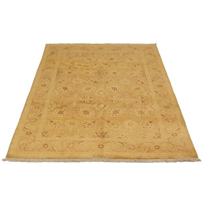 Tapis en laine noué la 1980 baluch 6 pi 1 po x 9 pi one-of-kind main Yaak