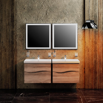 Jakalynn 25.6'' Single Bathroom Vanity with Ceramic Top