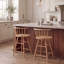 Tabouret de comptoir en bois-2055230421