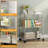 3-Tier Rolling Storage Cart With Adjustable Shelves, Wire Baskets, And 360-Degree Wheels For Kitchen, Bathroom, Office, And Laundry Organization-113107653