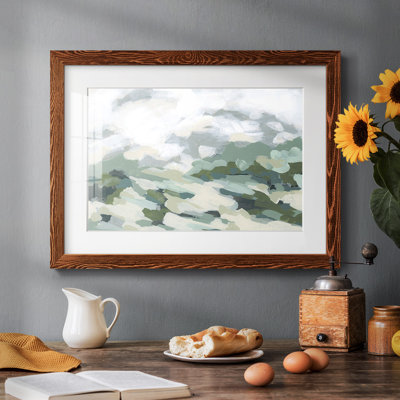 Verdant Hillside I Framed On Paper Print