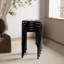 Ensemble de 6 tabourets d'appoint empilables en métal noir - Robustes tabourets ronds en acier pour la cuisine, le dortoir, la salle de classe, les réceptions et les événements-1396414986