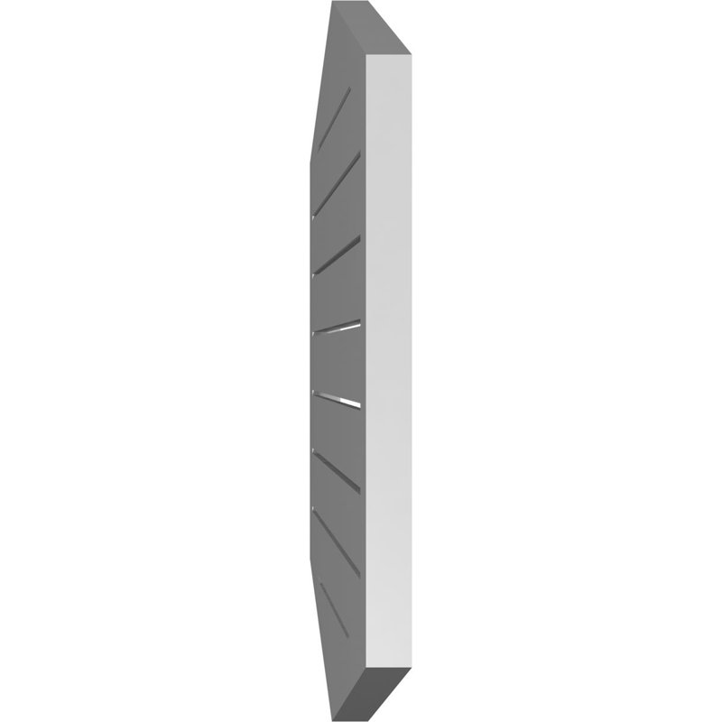 Pente verticale verticale en uréthane 4 pi, H 30 po x l 30 po x P 1,5 po