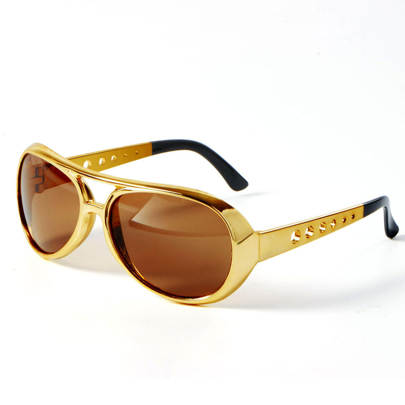 Joyfy Gold Sunglasses Disco Glasses