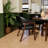 Color Arm Barrel Dining Chair (Set of 2)-100888059
