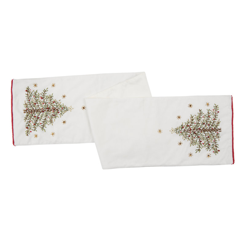 Bruening No Pattern Cotton Table Runner
