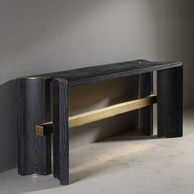 Console Nordic Simple, H 30,7 po x l 63 po x P 14,2 po