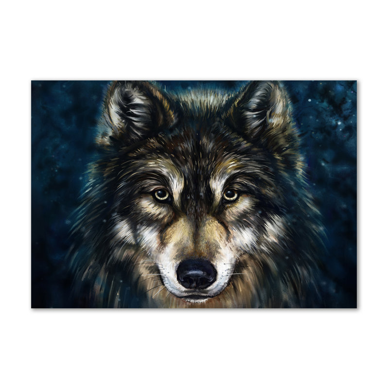 Wolves - No Frame Print on Canvas