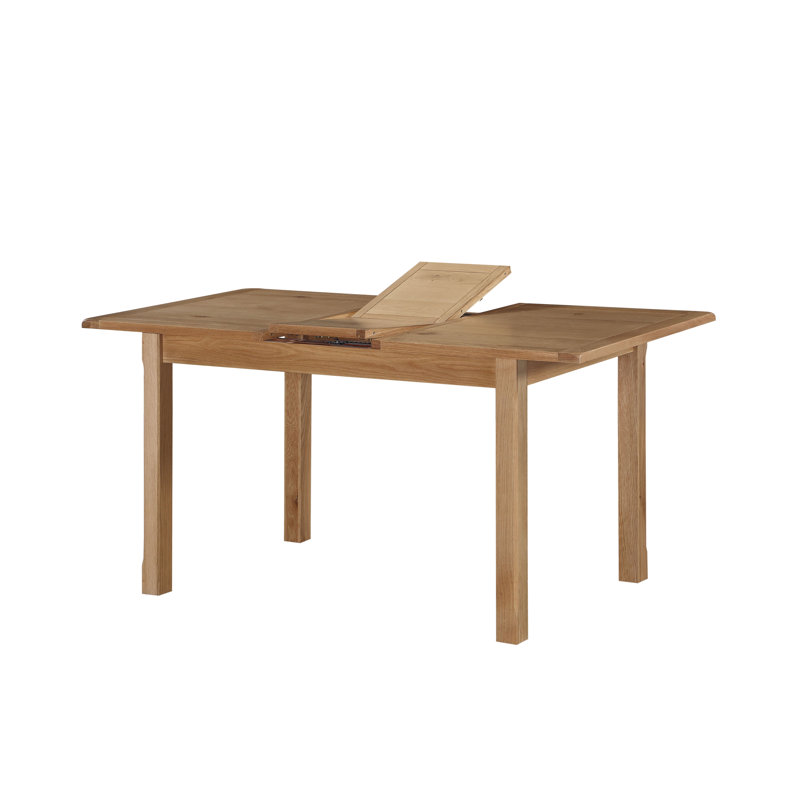 Racquel Dining Table, Oak, 76cm H x 80cm W x 120cm D