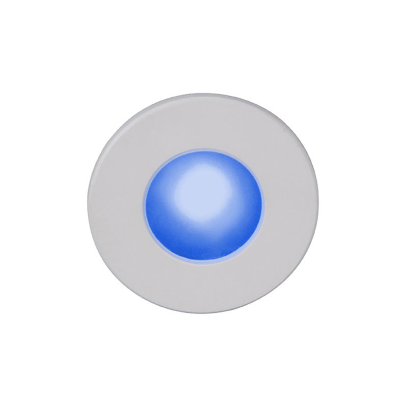Integrated LED Step Light, Blue, White