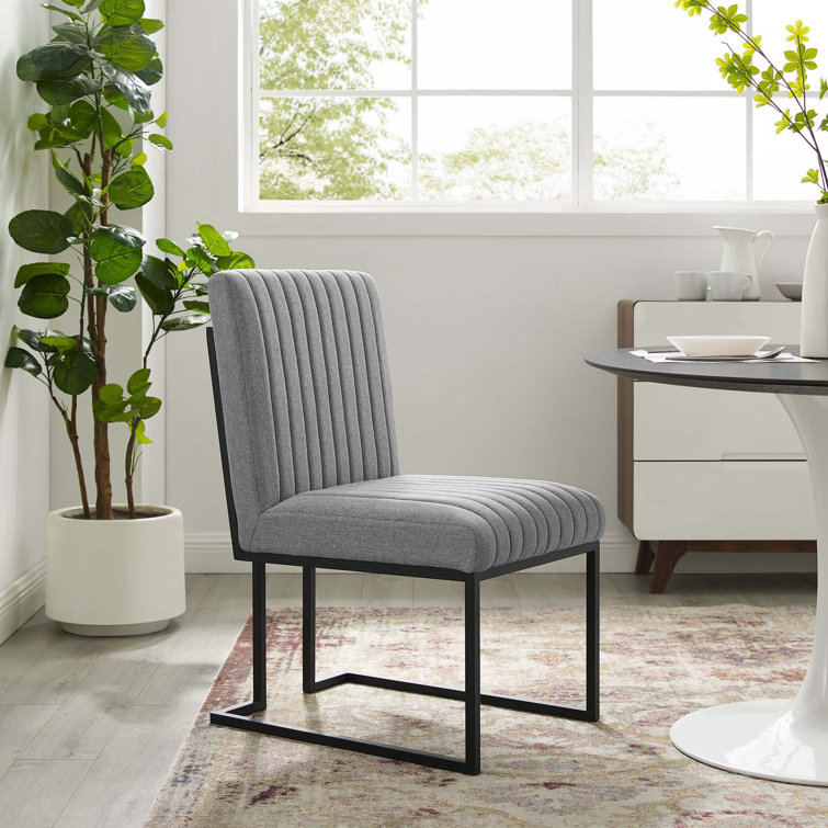 Indulge Channel Tufted Fabric Dining Chair by Modway
