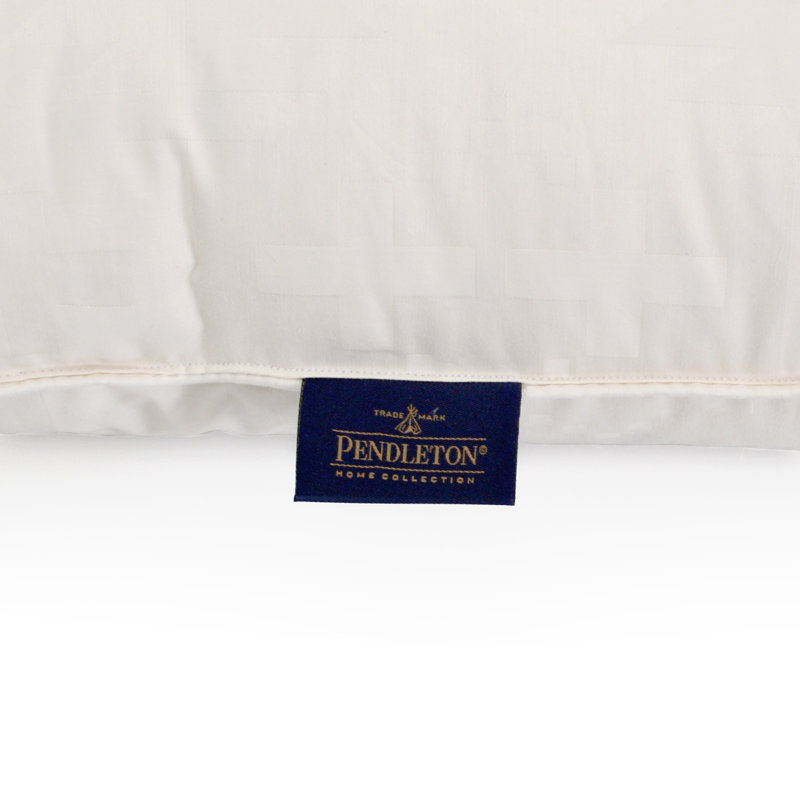 Rustic Country Hypoallergenic Queen Down Alternative Pillow