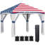 Auvent avec moustiquaire 10 pi x 10 pi Outsunny-84492726