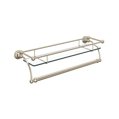 Perrin & Rowe Wall Mount Glass Vanity Shelf