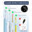 Upgraded UV Toothbrush Cleaner Holder Wall Mounted, Razor Electric Toothbrush Holder,(White)
