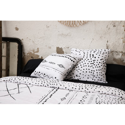 Shepard Cotton Ikat Duvet Cover Set with Pillowcases
