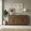 Grande armoire de rangement en bois massif avec tiroirs l 67 po Connaught-1465366122