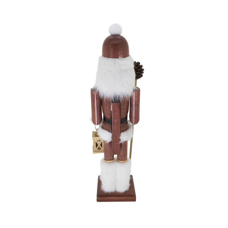 Santa Nutcracker Holiday Figurine