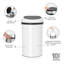 Poubelle à couvercle tactile 16 gallons-49495838