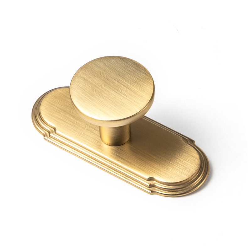 Poignée champignon 1,14 po de diamètre, Bronze champagne