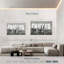 Impression sur toile monochromatique de Chicago-1083388557