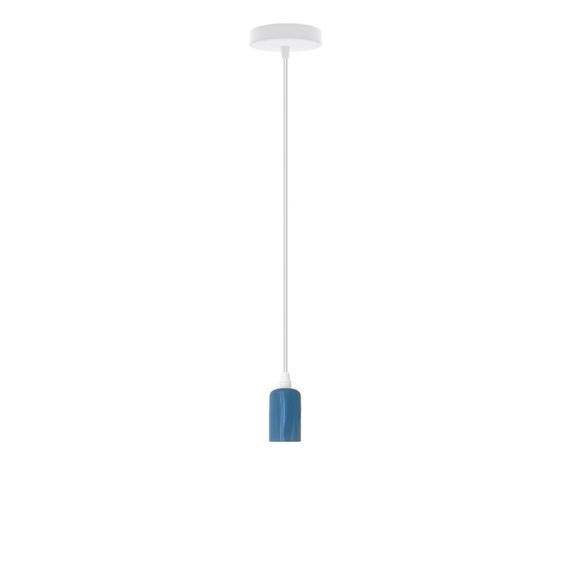 Lujaine 1 - Light Blue Single Pendant