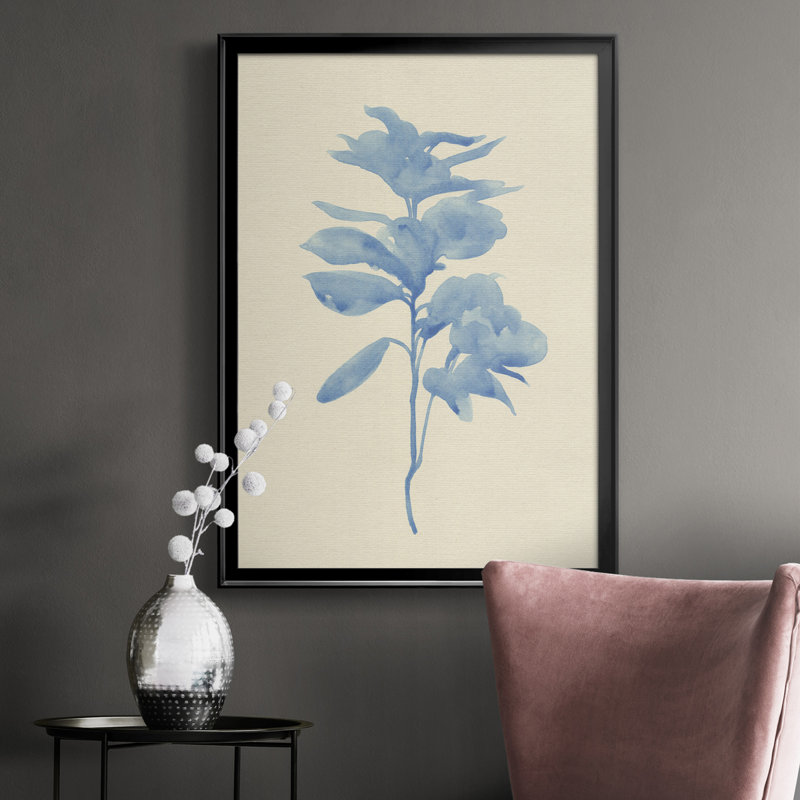 Toile encadrée de qualité supérieure Verditer Fig III - prête à être accrochée, H 42,5 po x l 30,5 po x P 1 po, Noir