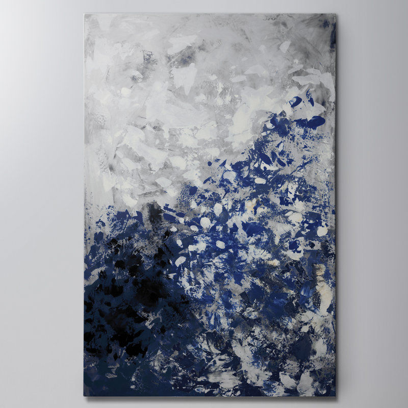 « skyward v1 », peinture sur toile tendue, H 12 po x l 8 po x P 1 po