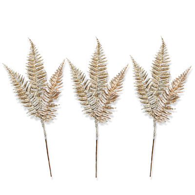 Glitter Leaf Pick