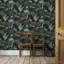 Superfresco Easy Adilah White Tropical Floral Wallpaper-2069565009