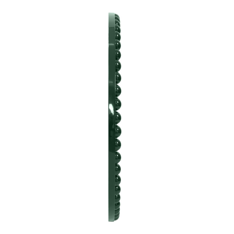 Darlene Round Mirror, Hunter Green