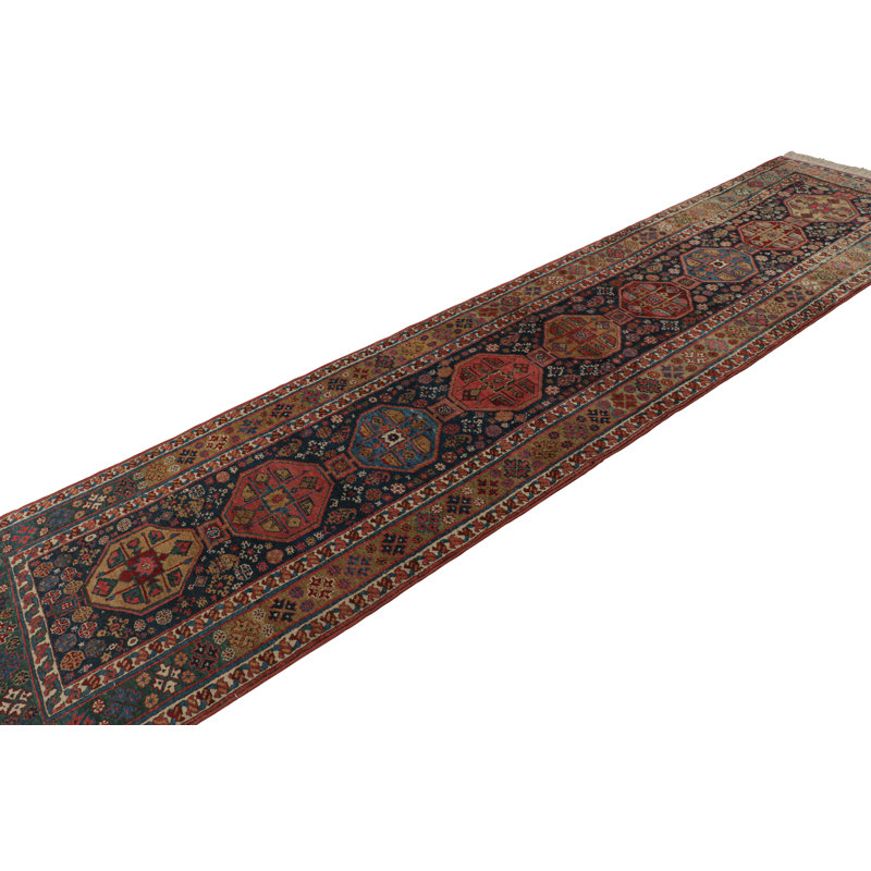 One-of-a-Kind 3'5X13'8 Hand Knotted Area Rug