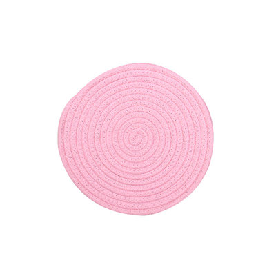 15" Round Braided Placemats Set Of 4