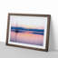 Boat on Lake Zurich in Switzerland in Abstract - Picture Frame Painting Print-55544313-55544312