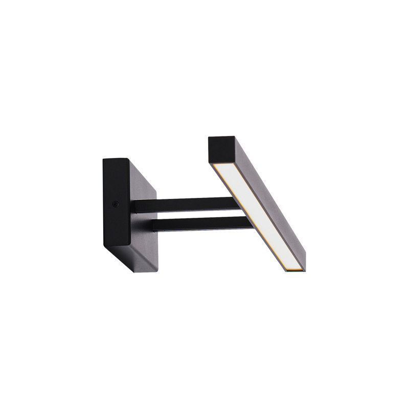 Rochelle 1 - Light LED Bath Bar, Black, 3000K