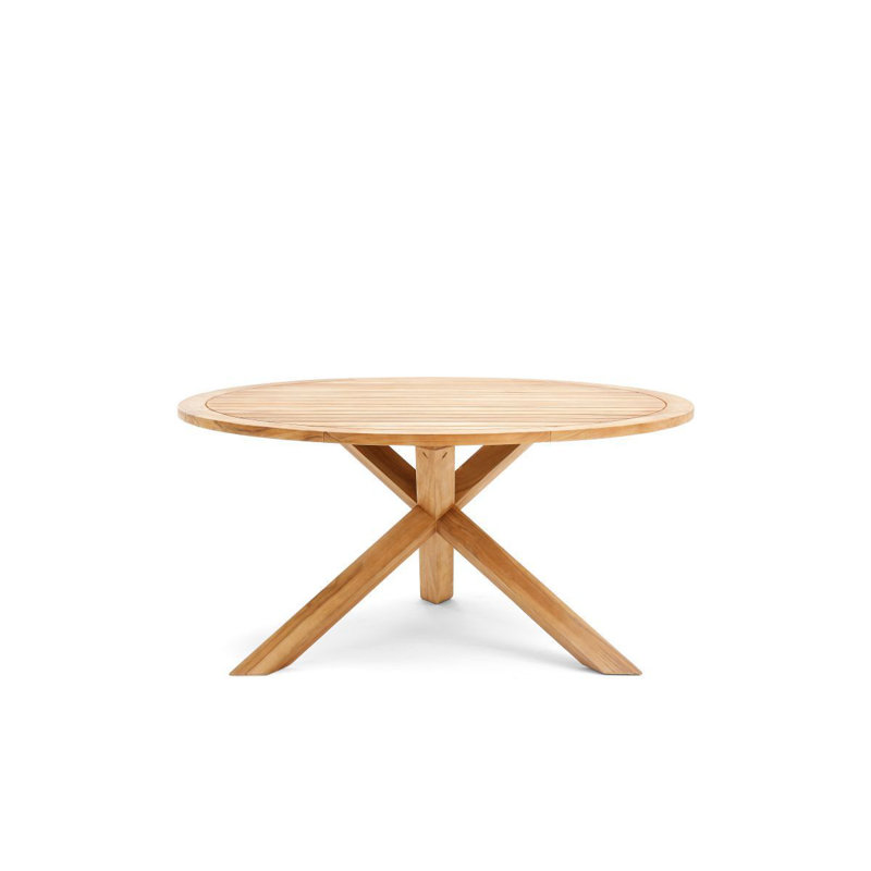 Outdoor Round Teak Dining Table