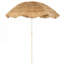 Parasols et accessoires de style tropical Palapa avec cadre en métal et finition beige