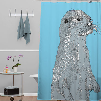 Rideau de douche simple casey rogers