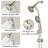 Dual Shower Head Spa System-110679778