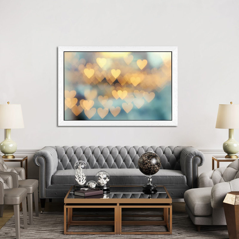 Holding Onto Love II by Chelsea Victoria - Print on Canvas, 152.5 cm H x 101.5 cm W, White Framed