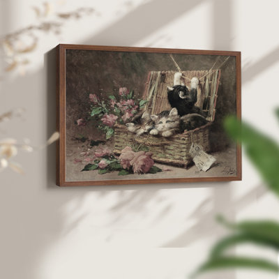Vintage Landscapes-CCCXLIII -Framed Print - Restickable